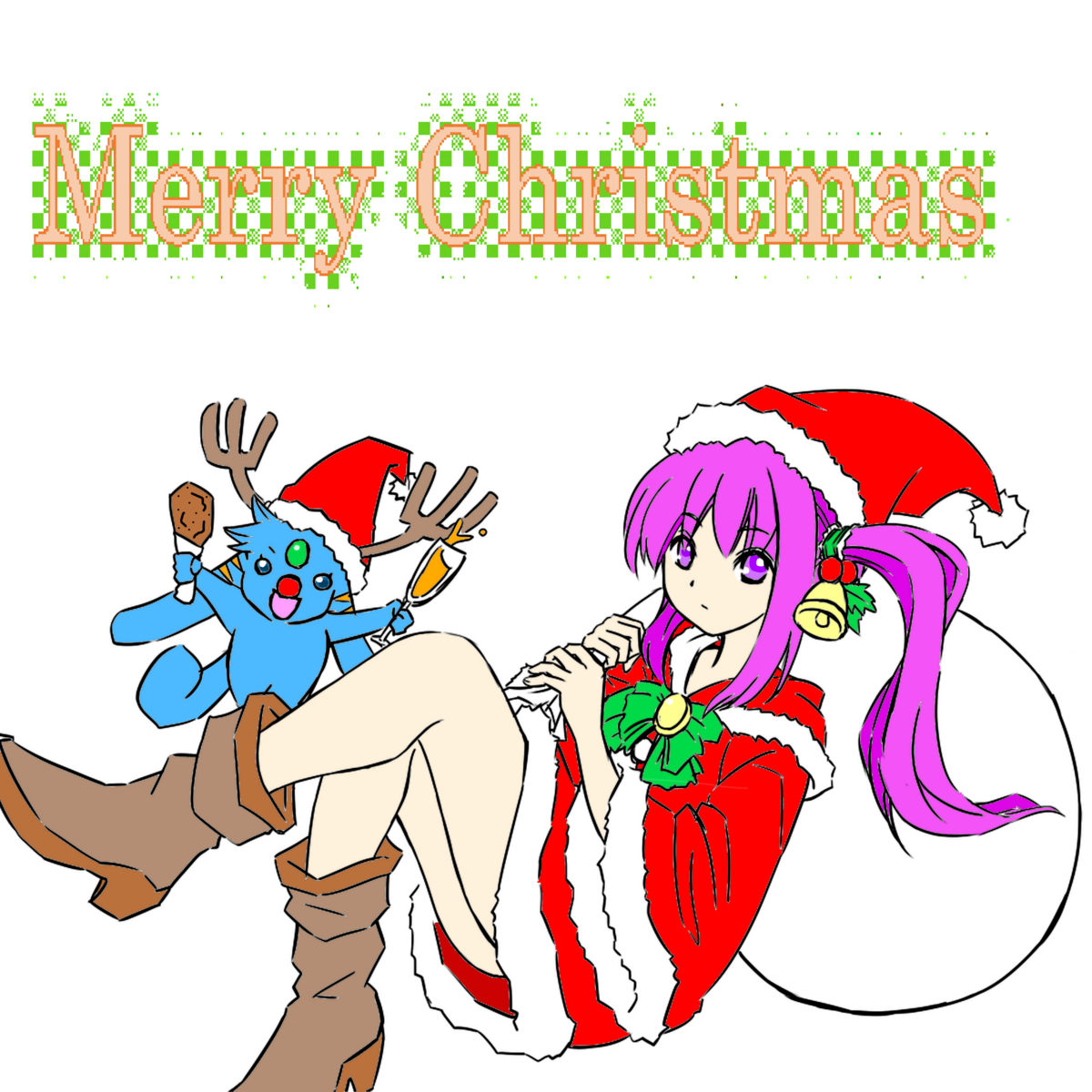 2019/12 シィータソルト (id:shixi-tasolt)さんの作品・りと先生描き下ろし線画を塗ってみたファンアート 2019/12 シィータソルト (id:shixi-tasolt)さんの作品・りと先生描き下ろし線画を塗ってみたファンアート