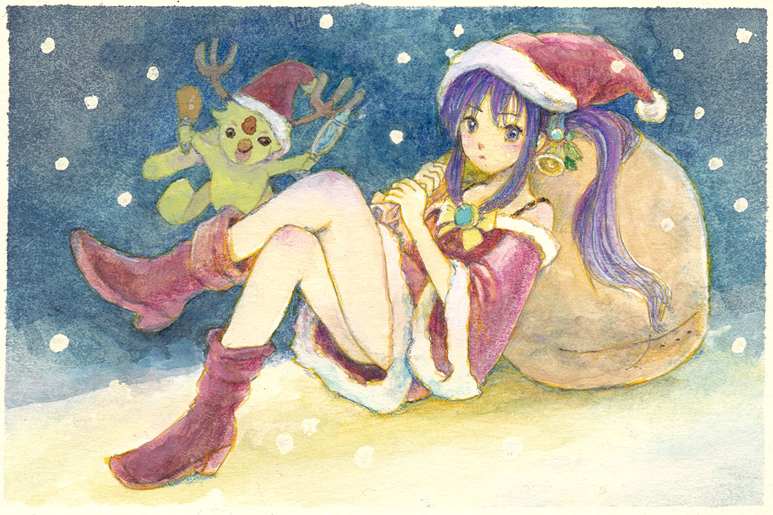 2019/12 阿豆らいち (id:AzuLitchi)さんの作品・りと先生描き下ろし線画を塗ってみたファンアート 2019/12 阿豆らいち (id:AzuLitchi)さんの作品・りと先生描き下ろし線画を塗ってみたファンアート