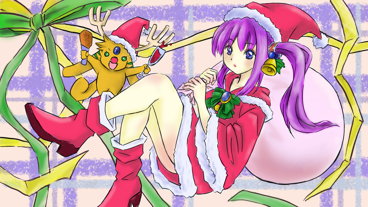 2019/12 桜田餅子 (id:clayhand)さんの作品・りと先生描き下ろし線画を塗ってみたファンアート 2019/12 桜田餅子 (id:clayhand)さんの作品・りと先生描き下ろし線画を塗ってみたファンアート